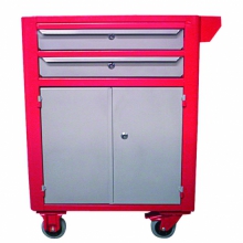 Carrinho para ferramentas fechado com 2 gavetas e 2 portas