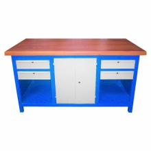 Bancada semi fechada 4 gavetas 2 portas