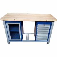 Bancada Inteligente 7 gavetas 1 porta acrílico