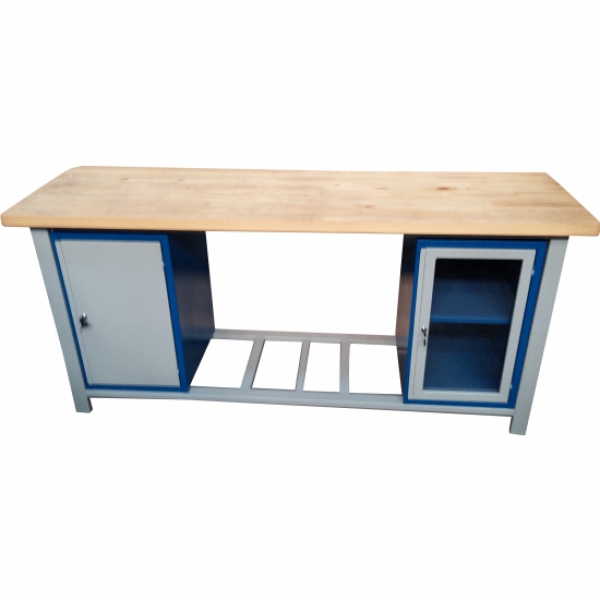 Bancada Inteligente 1 porta de acrílico - 1 porta de aço