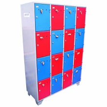 Armário para ferramentas 16 portas fechaduras individuais