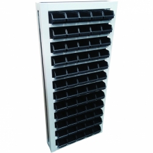 Estante soldada p/ 60 caixas nº 3 preta