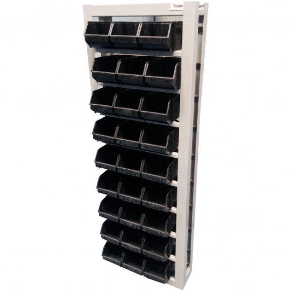 Estante soldada p/ 27 caixas nº 5 preta
