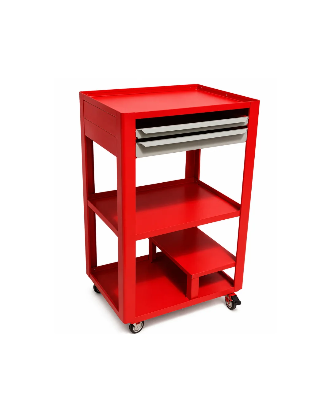 Rack para computador aberto 2 gavetas — Bezafer