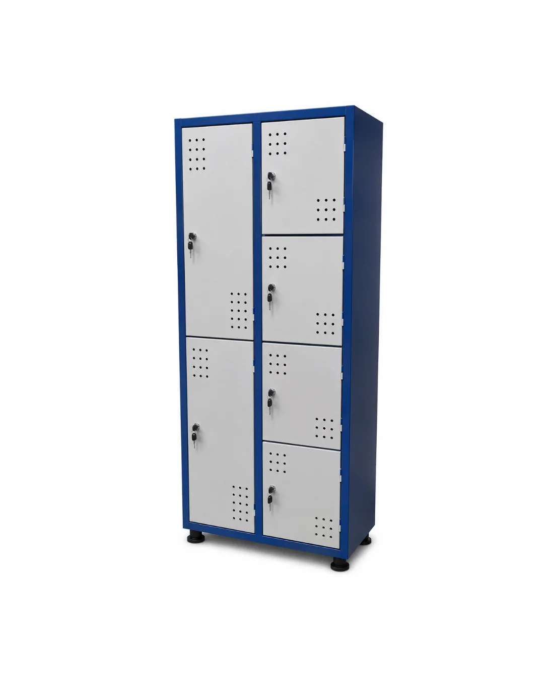 Armário para ferramentas 8 prateleiras fixas - 6 portas — Bezafer